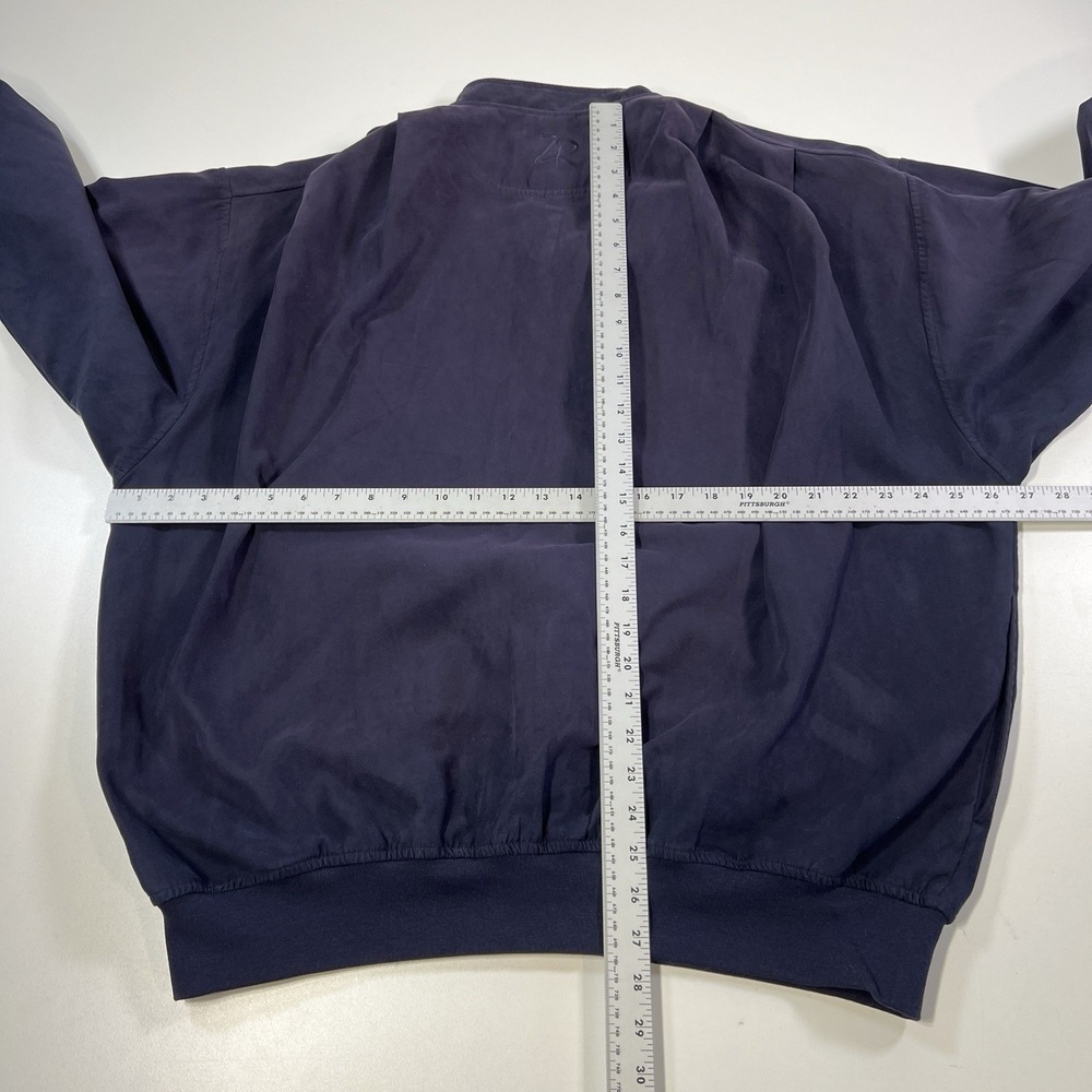 Zero Restriction Jacket Large Navy Blue Golfer Wi… - image 7
